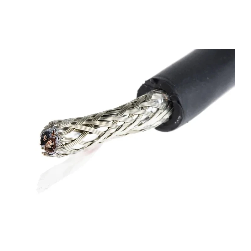 Alpha Wire Xtra-Guard 4 Performance Control Cable 2 Cores 0.56mm² 20 AWG Screened 30m Black Thermoplastic 45152 BK005
