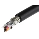Alpha Wire Xtra-Guard 4 Performance Control Cable, 4 Cores, 0.35mm² 22 AWG, Screened, 30 m, Thermoplastic 45104 BK005