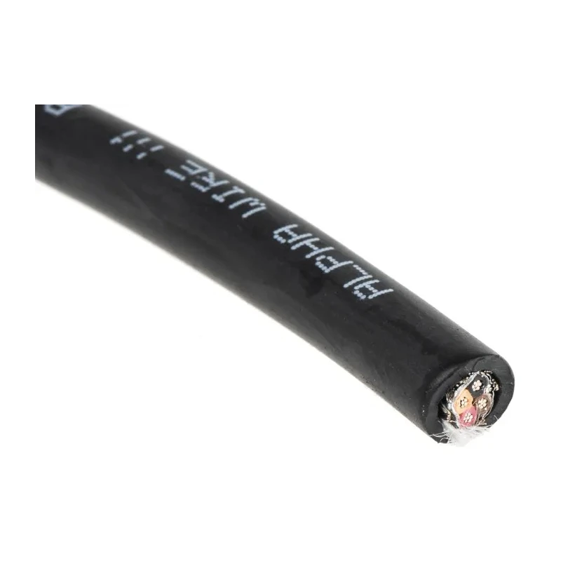 Alpha Wire Xtra-Guard 4 Performance Control Cable, 4 Cores, 0.35mm² 22 AWG, Screened, 30 m, Thermoplastic 45104 BK005