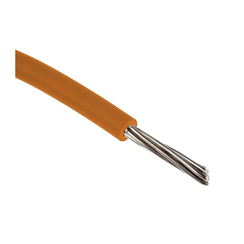 RS PRO Orange 0.13 mm² Hook Up Wire 26 AWG 7x0.16 mm Core Strands 100 m Polyvinyl Chloride 884-0890