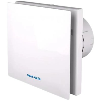 Vent-Axia Silent Rectangular Wall Mount Extractor Fan 230V AC 6.8W 21 L/s 26 dBA IP44 VASF100 B