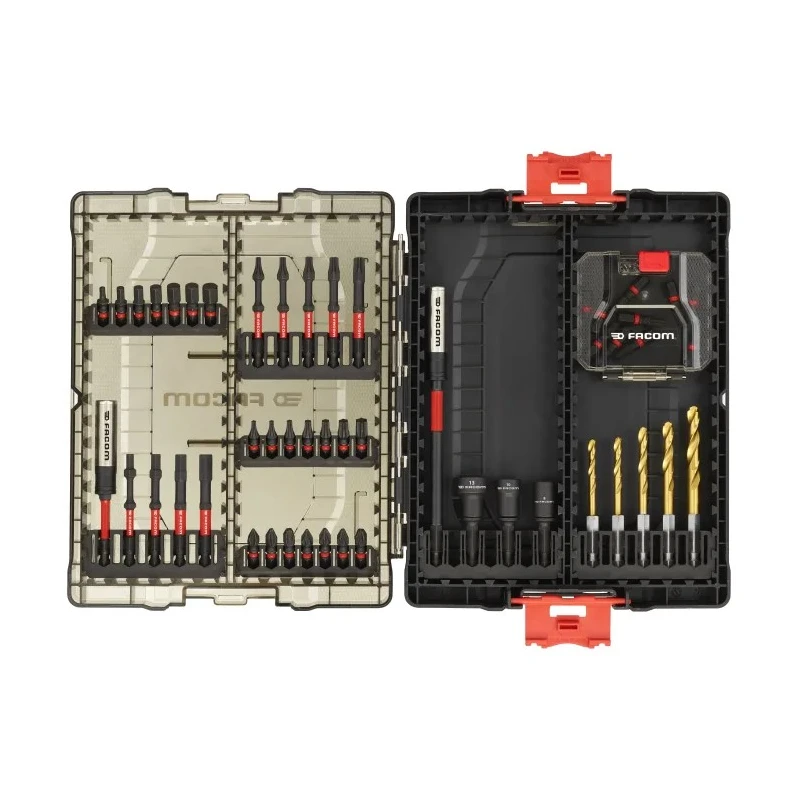 Facom Hex, Phillips, Pozidriv, Torx Screwdriver Bit Set, 50 Pieces EN.1J50PB