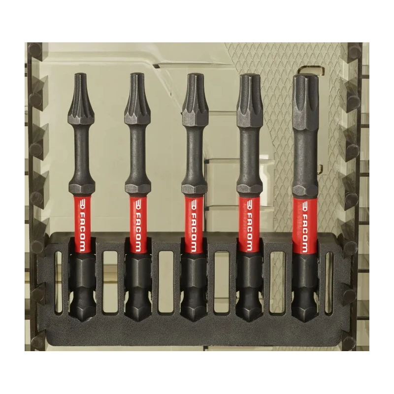 Facom Hex, Phillips, Pozidriv, Torx Screwdriver Bit Set, 50 Pieces EN.1J50PB