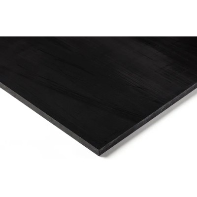 RS PRO Black Polyamide Plastic Sheet 500 mm x 500 mm x 25 mm, Cast Nylon 6 MoS2 Filled, High Tensile Strength 75MPa 193-5468