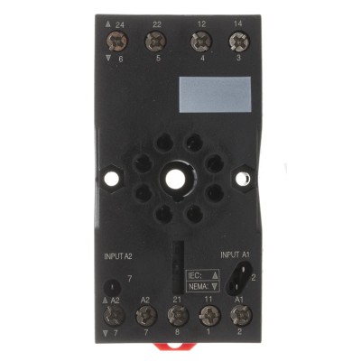 Schneider Electric Harmony Relay 8 Way 250V DIN Rail Relay Socket for Relais Series RSZ RUZC2M