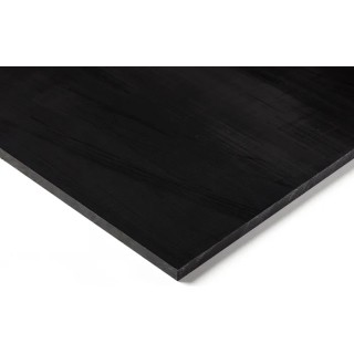 RS PRO Black Polyamide Plastic Sheet 500 mm x 500 mm x 30 mm 193-5474
