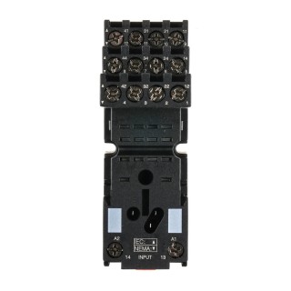 Schneider Electric Harmony Relay RXZE2S114M 14 Way 250V DIN Rail Relay Socket with Screw Terminal Type RXZE2S114M