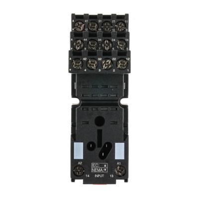 Schneider Electric Harmony Relay RXZE2S114M 14 Way 250V DIN Rail Relay Socket with Screw Terminal Type RXZE2S114M