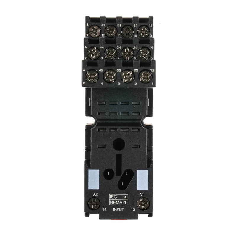 Schneider Electric Harmony Relay RXZE2S114M 14 Way 250V DIN Rail Relay Socket with Screw Terminal Type RXZE2S114M