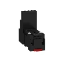 Schneider Electric Harmony Relay RXZE2S114M 14 Way 250V DIN Rail Relay Socket with Screw Terminal Type RXZE2S114M