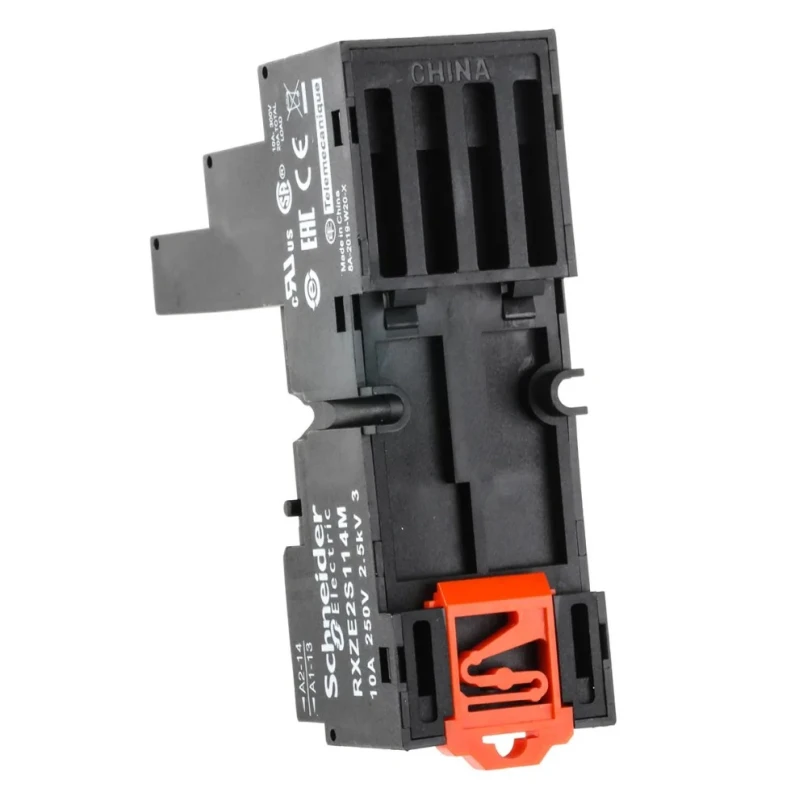 Schneider Electric Harmony Relay RXZE2S114M 14 Way 250V DIN Rail Relay Socket with Screw Terminal Type RXZE2S114M