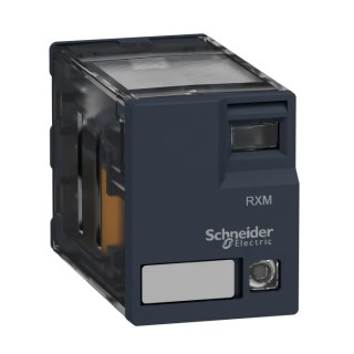 Schneider Electric Power Relay 24V dc Coil 12A Switching Current DPDT RXM2AB3BD