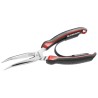 Facom Round Nose Plier with Bi-Material Ergonomic Grip, Chrome Finish, 40° Nose Angle, 200mm Overall Length 183A.20CPE