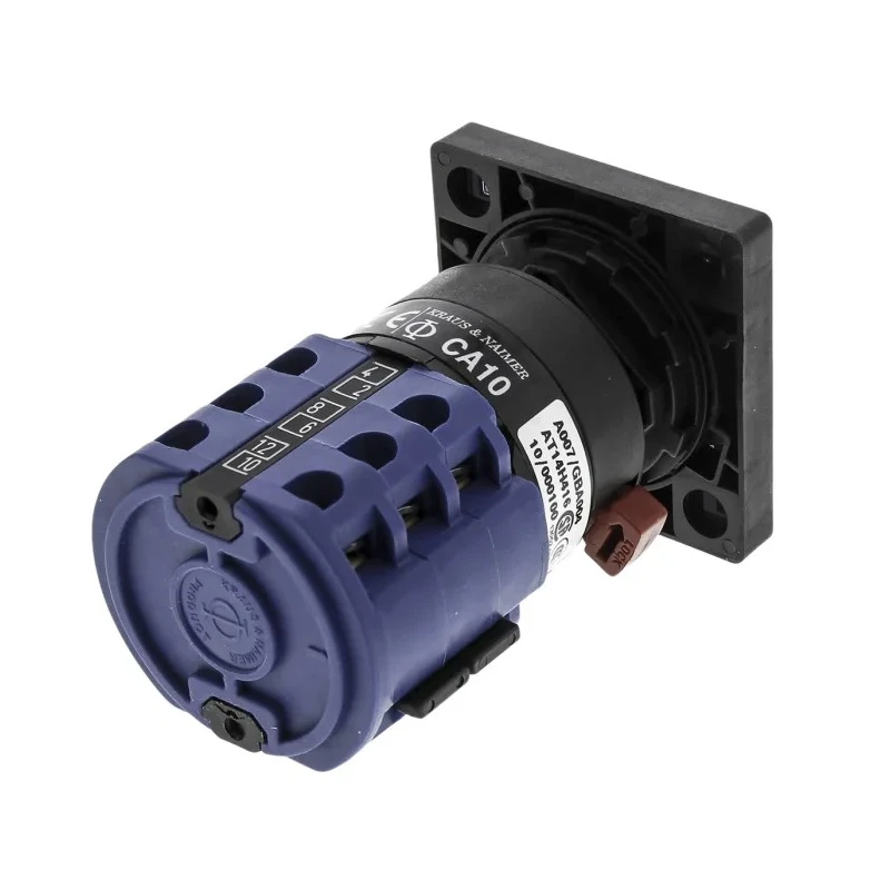 Kraus & Naimer 7 Position 3-Phase Rotary Knob Cam Switch Actuator CA10.A007/GBA004.*FT2