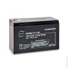 ENIX Energies 12 V Faston F2 Sealed Lead Acid Battery 7.2 Ah Lead Crystal Construction AMC9003