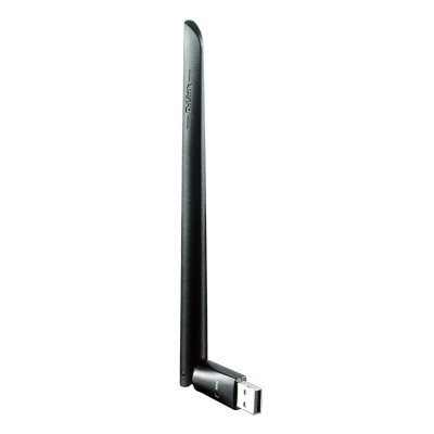 D-Link AC600 Dual-Band High-Gain USB 2.0 WiFi Adapter 433Mbps Wireless Connectivity AC600 Model 