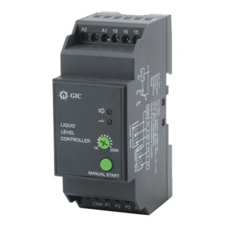 GIC 44 Series Level Controller DIN Rail Mount 12V Probe Voltage 400V-Rated Relay 4431AD1