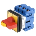 Kraus & Naimer 3-Pole Panel Mount Isolator Switch, IP65, 100A, 37 kW KG100.T203/GBA016.E