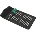 Wera Interchangeable Standard Screwdriver Set, 13-Piece, DIN ISO 1173-C 6.3 and E 6.3, Czech Republic 05004171001