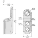 Schneider Electric Retaining Relay Clip for RSZ Series Relay Sockets Harmony Relay RSB RSZR215