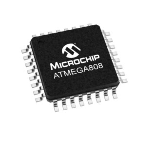 Microchip 8 bit AVR ATmega Microcontroller 20 MHz 8kB FLASH 32-Pin TQFP ATMEGA808-AF