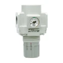 SMC Pneumatic Regulator G 3/8 Polycarbonate Maximum Operating Temperature 60°C Minimum Operating Pressure 0.05MPa AR40-F03-B