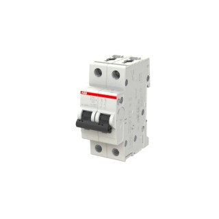 ABB System Pro M Compact S200 Miniature Circuit Breaker, 2-Pole, 500mA, Type K, 400V AC 2CDS252001R0157 S202 K 0.5A - 10 KA