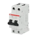 ABB System Pro M Compact S200 Miniature Circuit Breaker, 2-Pole, 100A, Type B, 400V AC, 6 kA 2CDS252001R0825 S202-B100 6kA