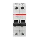 ABB System Pro M Compact S200 Miniature Circuit Breaker, 2-Pole, 100A, Type B, 400V AC, 6 kA 2CDS252001R0825 S202-B100 6kA