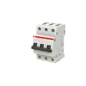 ABB System Pro M Compact S200 Miniature Circuit Breaker, 3-Pole, 2A, Type Z, 400V AC, 6 kA 2CDS253001R0278 S203 Z 2A - 10 KA