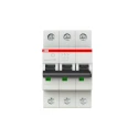 ABB System Pro M Compact S200 Miniature Circuit Breaker, 3-Pole, 3A, Type K Thermomagnetic 2CDS253001R0317 S203 K 3A - 10 KA