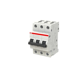 ABB System Pro M Compact S200 Miniature Circuit Breaker 3-Pole 1.6A Type Z 400V AC 6 kA 2CDS253001R0258 S203 Z 1.6A - 10 KA