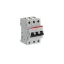 ABB System Pro M Compact S200 Miniature Circuit Breaker, 3-Pole, 1A, Type D, 400V AC, 12V 2CDS253001R0011 S203 D 1A - 10 KA