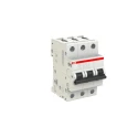 ABB System Pro M Compact S200 Miniature Circuit Breaker 3-Pole 1.6A Type Z 400V AC 6 kA 2CDS253001R0258 S203 Z 1.6A - 10 KA