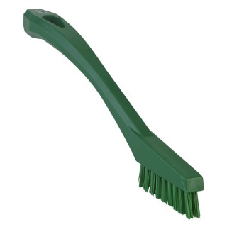 Vikan Green Scrubbing Brush with 15 mm Polyethylene Terephthalate Bristle Length Model 44012