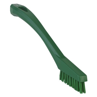 Vikan Green Scrubbing Brush with 15 mm Polyethylene Terephthalate Bristle Length Model 44012