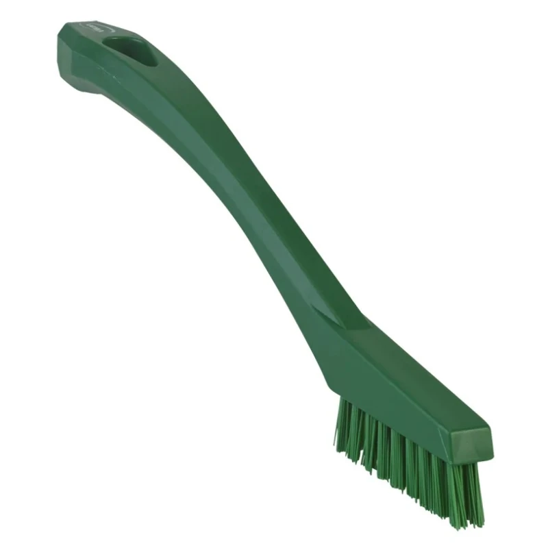 Vikan Green Scrubbing Brush with 15 mm Polyethylene Terephthalate Bristle Length Model 44012