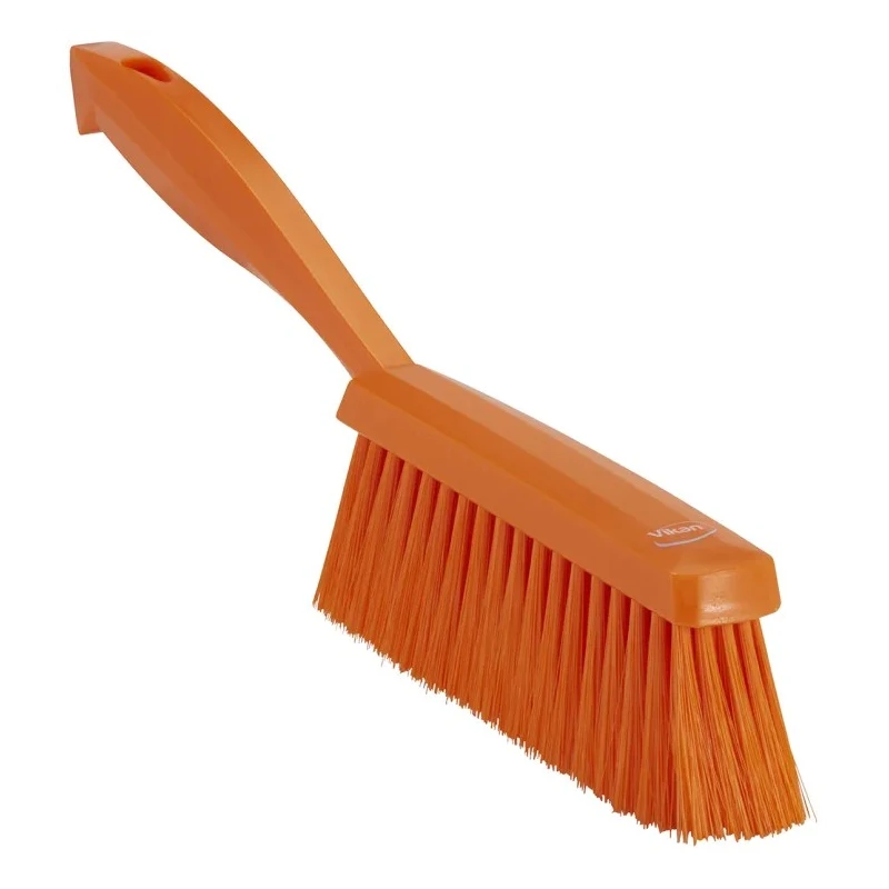 Vikan Orange Hand Brush, 47 mm Polyester Bristle, Dimensions 110x330x35 mm, Model 45877