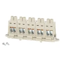 HENSEL DK Series Non-Fused Terminal Block 5-Way 25mm² 6 mm² Wire 102A Screw DKKS16