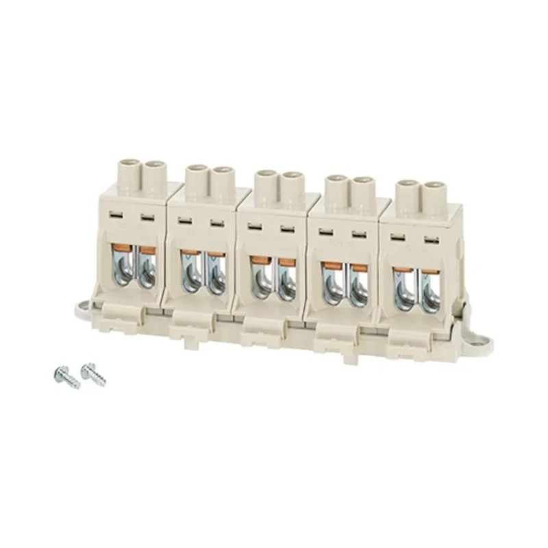 HENSEL DK Series Non-Fused Terminal Block 5-Way 25mm² 6 mm² Wire 102A Screw DKKS16