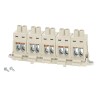 HENSEL DK Series Non-Fused Terminal Block 5-Way 25mm² 6 mm² Wire 102A Screw DKKS16