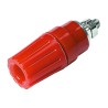 Hirschmann Test & Measurement Red 35A Binding Post with Brass Contacts, Nickel Plated, 2mm Hole Diameter 931714101
