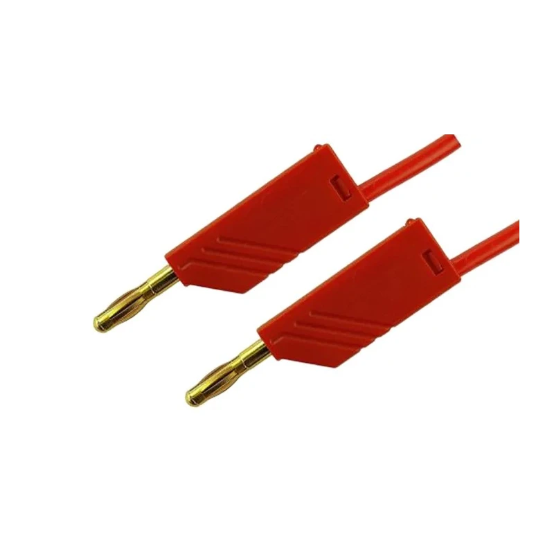 Hirschmann Test & Measurement Connector Test Lead 32A, 30 V AC, 60 V DC, Red, 2m Lead Length 934066701