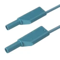 Hirschmann Test & Measurement Connector Test Lead 16A 1000V AC/DC Blue 2m Lead Length 934069102