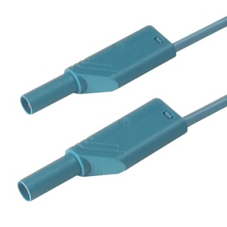 Hirschmann Test & Measurement Connector Test Lead 16A 1000V AC/DC Blue 2m Lead Length 934069102