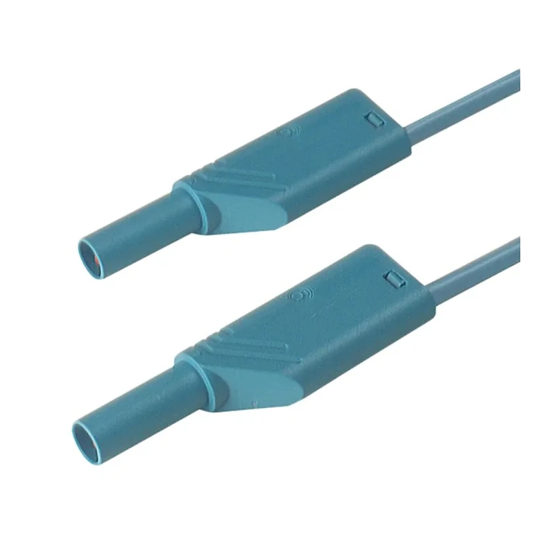 Hirschmann Test & Measurement Connector Test Lead 16A 1000V AC/DC Blue 2m Lead Length 934069102