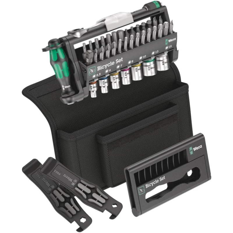 Wera Hexagon 1/4in Drive 39-Piece Screwdriver Set Zyklop Mini Series 05004172001