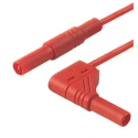 Hirschmann Test & Measurement Connector Test Lead 16A, 1000 V ac/dc, 250 mm Lead Length 934078101