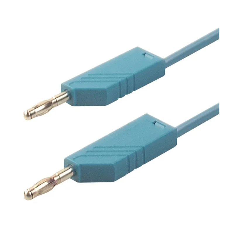 Hirschmann Test & Measurement Connector Test Lead 16A, 30 V AC, 60 V DC, Blue, 250 mm Lead Length 934090102