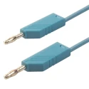 Hirschmann Test & Measurement Connector Test Lead 16A, 30 V AC, 60 V DC, Blue, 1.5 m Lead Length 934093102